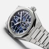 ZENITH DEFY SKYLINE SKELETON STEEL BLUE DIAL