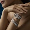 Chopard Alpine Eagle 33 Rose Gold Lucent Steel Diamonds Brand new