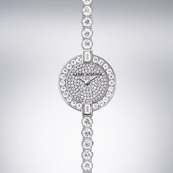 Harry Winston Semira High Jewelry Timepieces Platinum Brand new