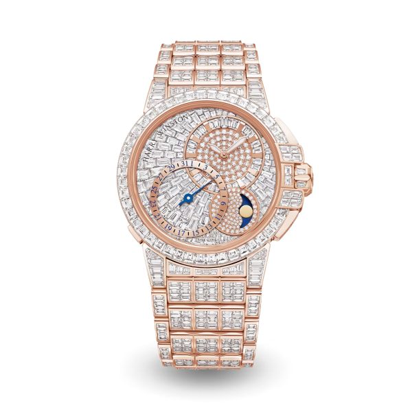 Harry Winston Ocean Date Moon Phase Automatic 42mm Limited Edition Brand New
