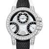 Harry Winston Ocean Biretrograde Black And White Automatic Brand New