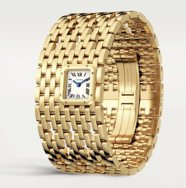 CARTIER LA PANTHÈRE DE CARTIER YELLOW GOLD CUFF WATCH