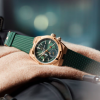 Vacheron Constantin Overseas Dual Time Rose Gold Green Dial