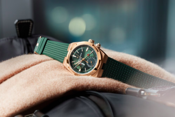 Vacheron Constantin Overseas Dual Time Rose Gold Green Dial