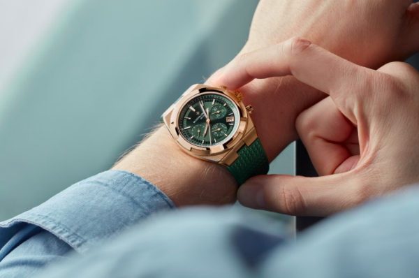Vacheron Constantin Overseas Chronograph Rose Gold Green Dial