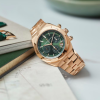 Vacheron Constantin Overseas Chronograph Rose Gold Green Dial