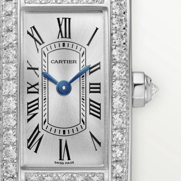 CARTIER TANK AMÉRICAINE MINI MODEL FULL DIAMOND