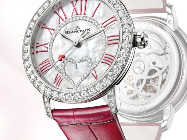 BLANCPAIN VALENTINE'S DAY WHITE GOLD DIAMONDS BEZEL