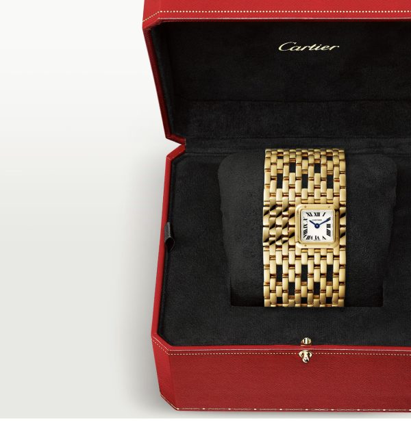 CARTIER LA PANTHÈRE DE CARTIER YELLOW GOLD CUFF WATCH