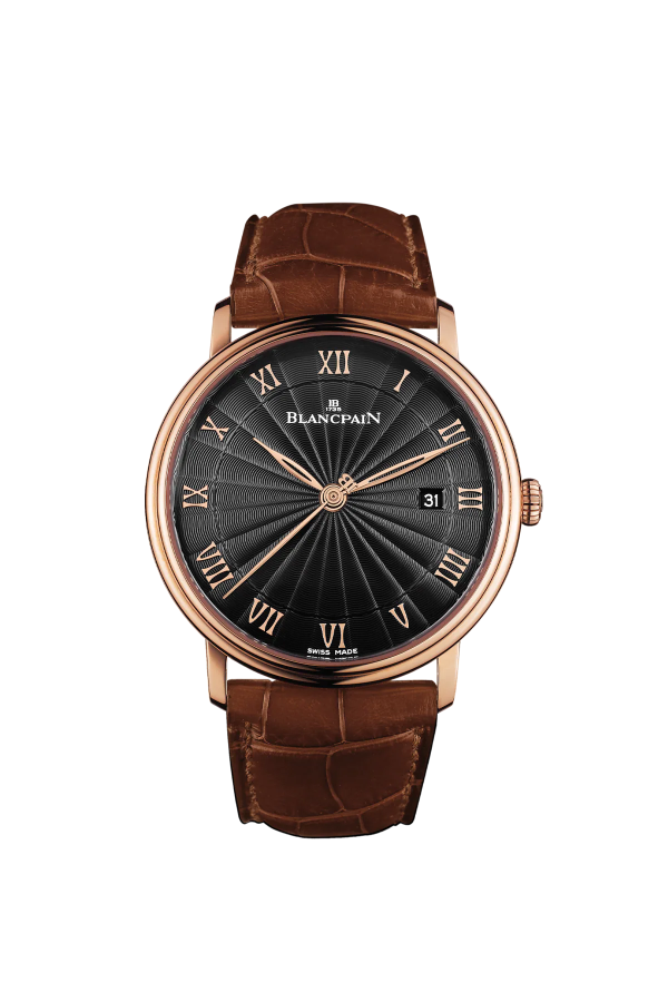 BLANCPAIN ULTRAPLATE ROSE GOLD BLACK DIAL