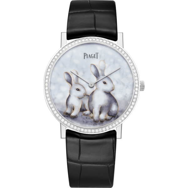 Piaget Altiplano Zodiac Mechanical White Gold Diamond Ultra-Thin