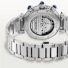 CARTIER PASHA DE CARTIER STEEL BLUE DIAL