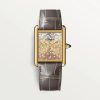 CARTIER TANK LOUIS YELLOW GOLD LARGE MODEL BRUSHED DIAL