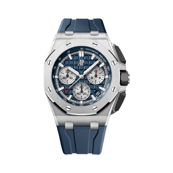 Royal Oak Offshore Selfwinding Chronograph Blue Méga Tapisserie Dial