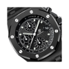 Royal Oak Offshore Selfwinding Chronograph Black Petite Tapisserie Dial