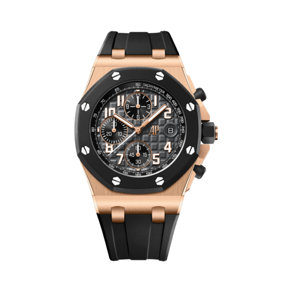 Royal Oak Offshore Selfwinding Chronograph Black Méga Tapisserie Dial