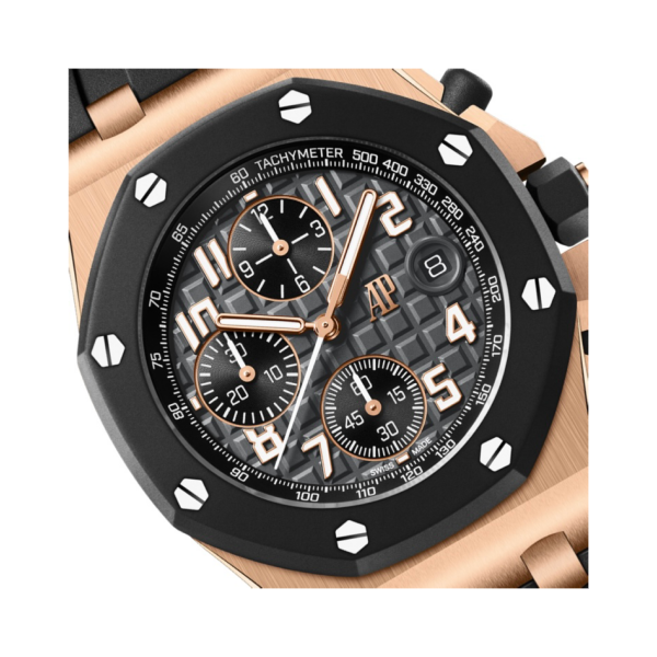Royal Oak Offshore Selfwinding Chronograph Black Méga Tapisserie Dial