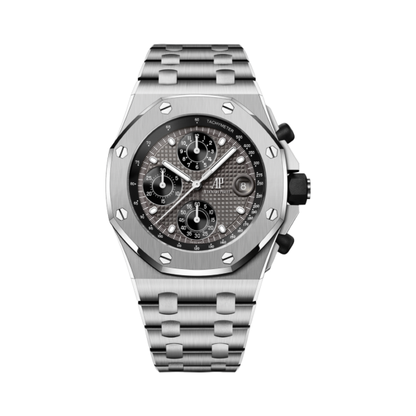 Royal Oak Offshore Selfwinding Chronograph Grey Petite Tapisserie Dial