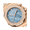 Royal Oak Offshore Selfwinding Chronograph Light Blue Lady Tapisserie Dial