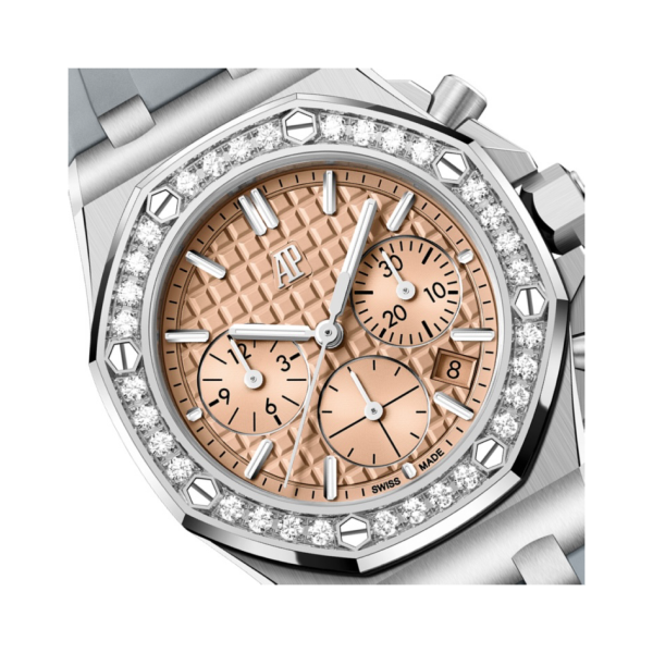 Royal Oak Offshore Selfwinding Chronograph Salmon Lady Tapisserie Dial