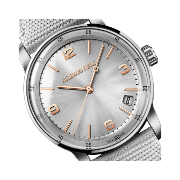 Code 11.59 By Audemars Piguet Selfwinding Sunburst Grey Lacquered Dial