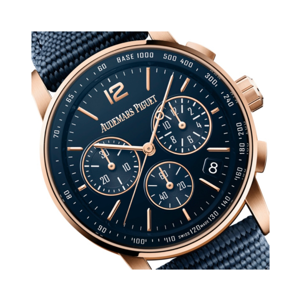 Code 11.59 By Audemars Piguet Selfwinding Chronograph Lacquered Deep Blue Dial