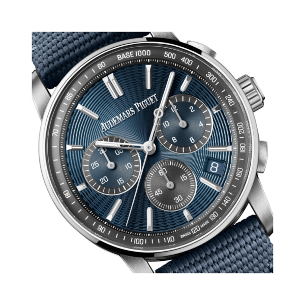 Code 11.59 By Audemars Piguet Selfwinding Chronograph Bleu Nuit Nuage 50 Dial