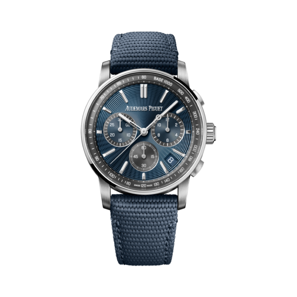 Code 11.59 By Audemars Piguet Selfwinding Chronograph Bleu Nuit Nuage 50 Dial