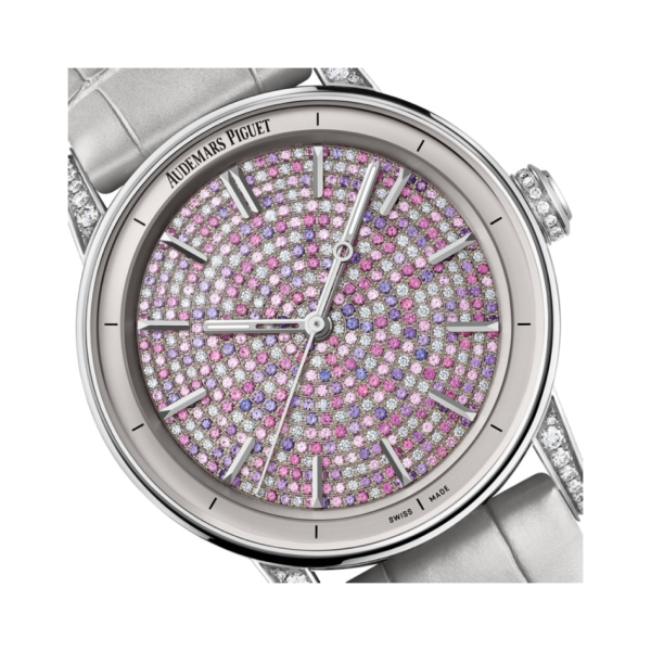 Code 11.59 By Audemars Piguet Selfwinding Chronograph Brilliant-cut Pink Sapphires Diamonds Dial