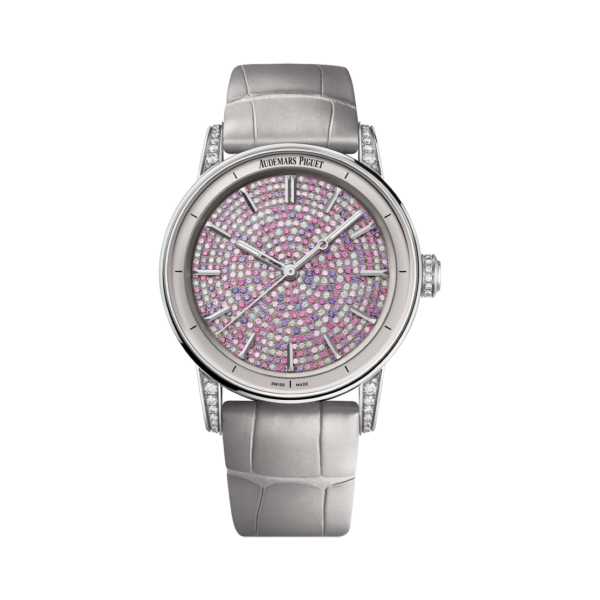Code 11.59 By Audemars Piguet Selfwinding Chronograph Brilliant-cut Pink Sapphires Diamonds Dial