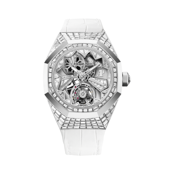 Royal Oak Concept Flying Tourbillon Openworked Baguette-cut Diamonds