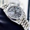 Rolex Day-Date 40mm White Gold Grey 228239-0060