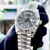 Rolex Day-Date 40mm White Gold Grey 228239-0060