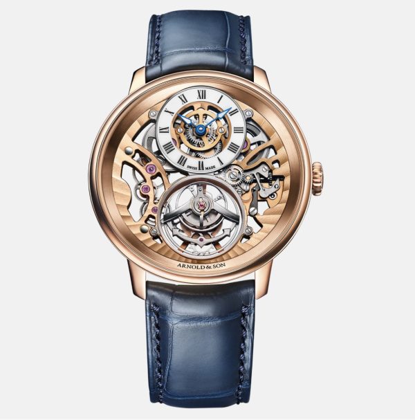 Arnold & Son Chronometry Ultrathin Tourbillon Skeleton Red Gold