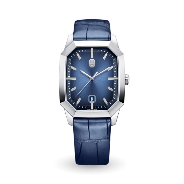 Harry Winston Emerald White Gold 33mm Brand New