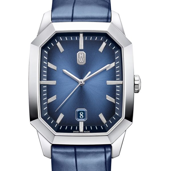 Harry Winston Emerald White Gold 33mm Brand New