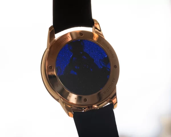 Arnold & Son Chronometry Time Pyramid 42.5 Rose Gold