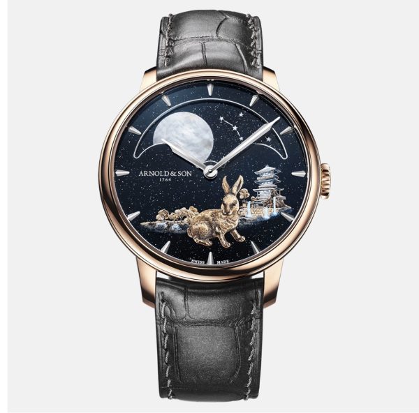 Arnold & Son Astronomy Perpetual Moon 41.5 Red Gold “Year of the Rabbit”
