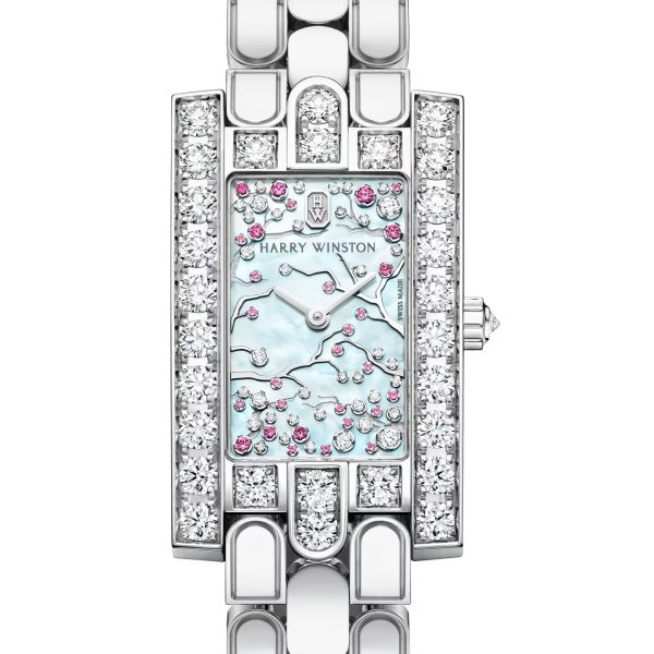 Harry Winston Avenue Classic Cherry Blossom Brand new