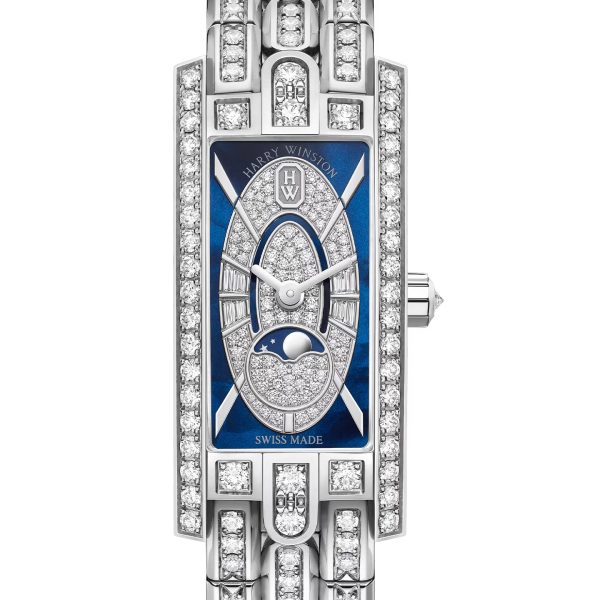 Harry Winston Avenue C Mini Moon Phase Brand new