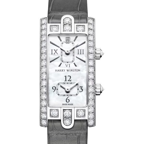 Harry Winston Avenue C Dual Time Brand new