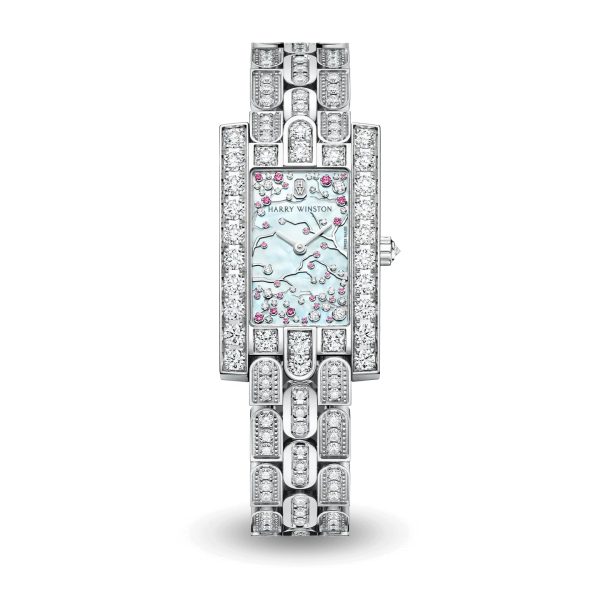Harry Winston Avenue Classic Cherry Blossom Brand new