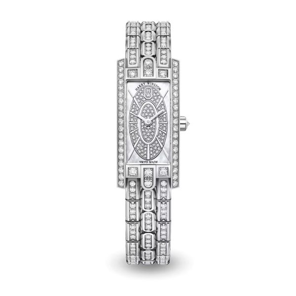 Harry Winston Avenue C Mini White Gold Brand new
