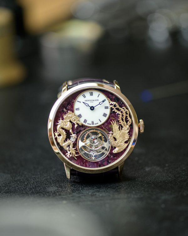 Arnold & Son Chronometry Ultrathin Tourbillon Dragon & Phoenix