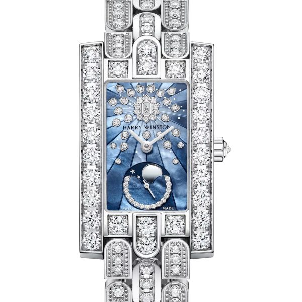 Harry Winston Avenue Classic Moon Phase Brand new