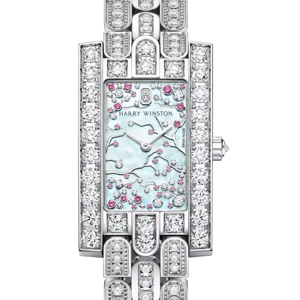 Harry Winston Avenue Classic Cherry Blossom Brand new