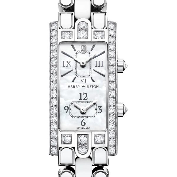 Harry Winston Avenue C Dual Time Brand new