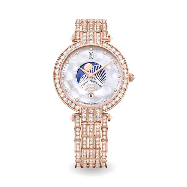 Harry Winston Premier Moon Phase 36mm Brand New