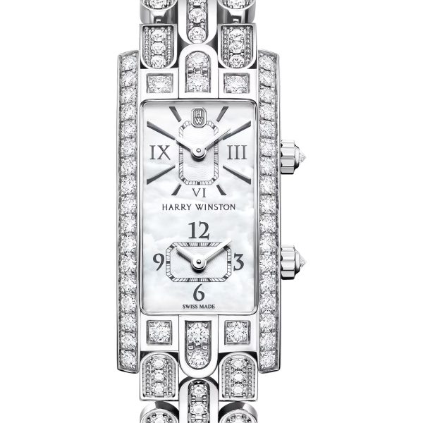 Harry Winston Avenue C Dual Time Brand new