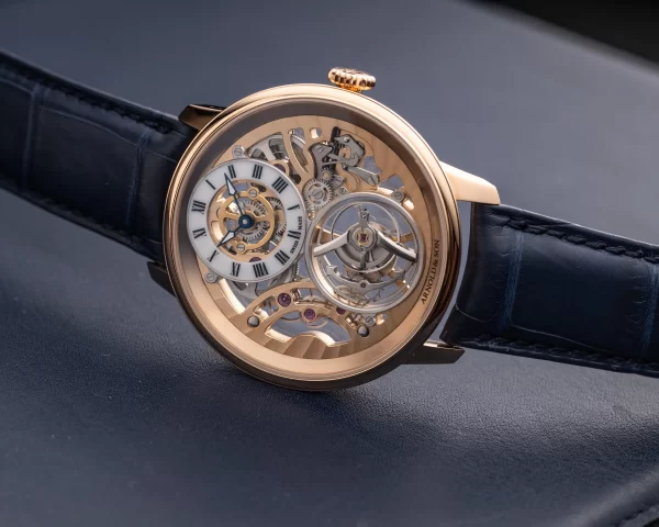 Arnold & Son Chronometry Ultrathin Tourbillon Skeleton Red Gold